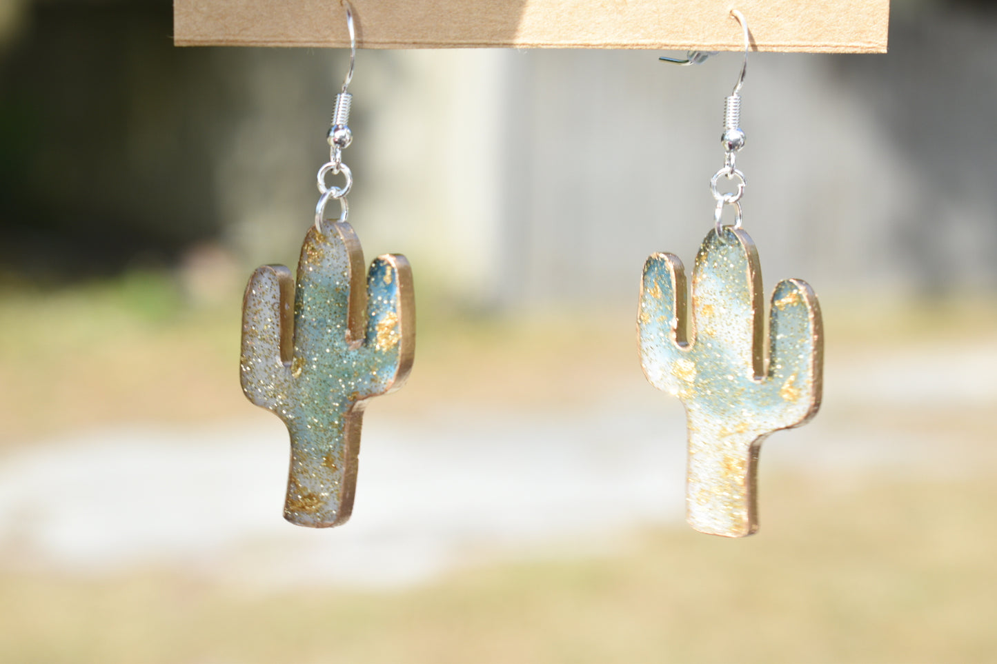 Coastal Cactus Earrings