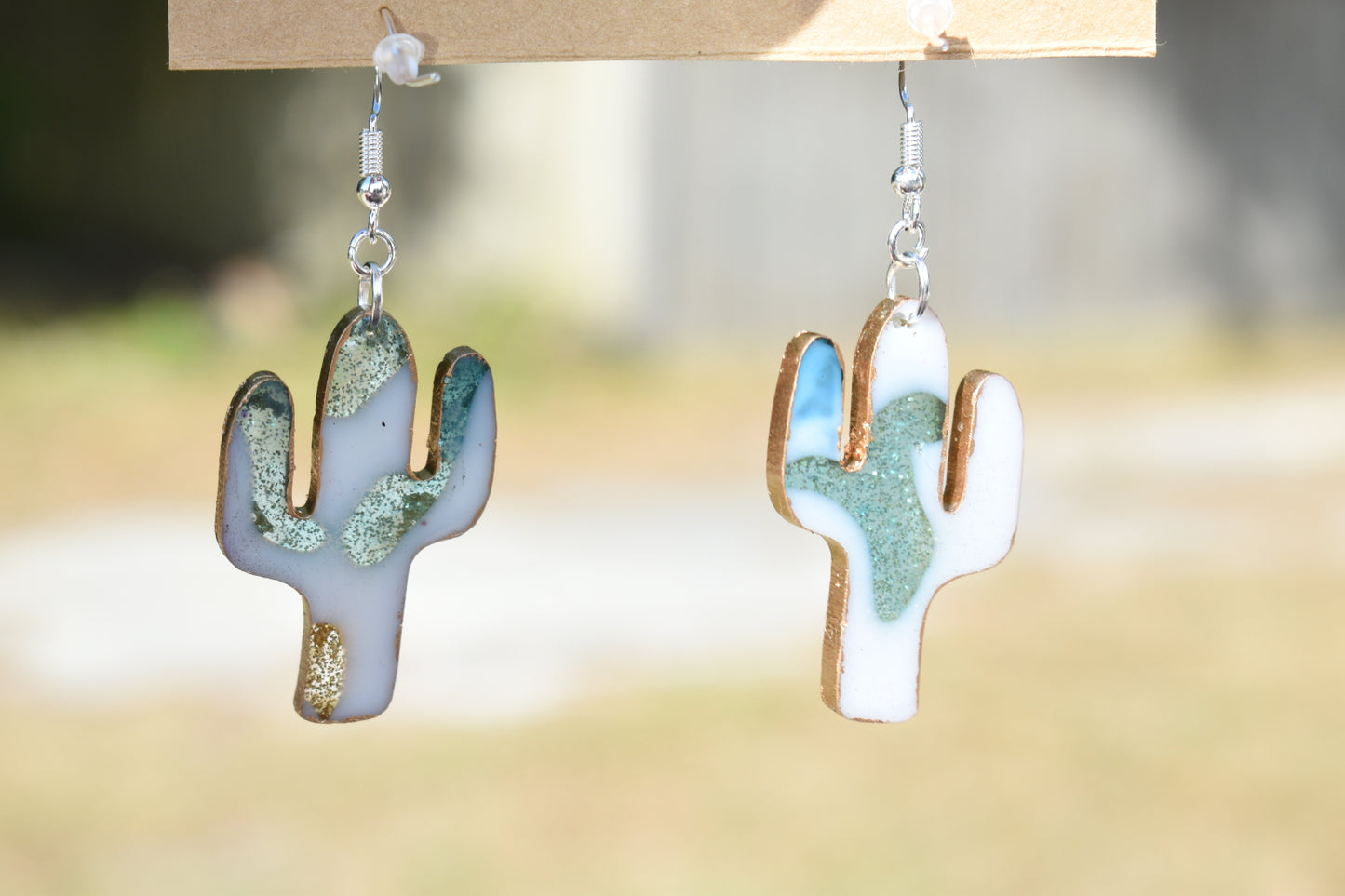 Coastal Cactus Earrings