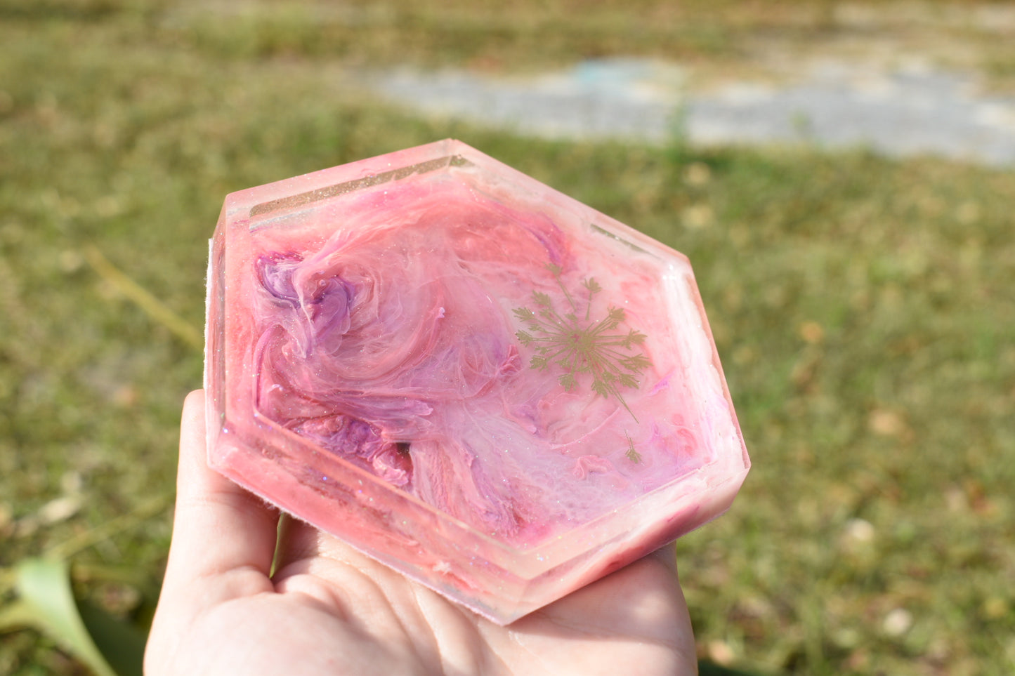 Marble Pink Coaster