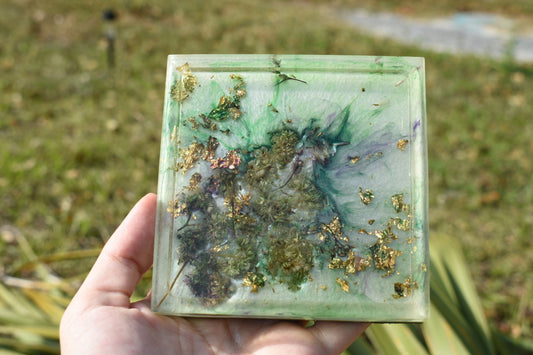 Dried Flower Coaster