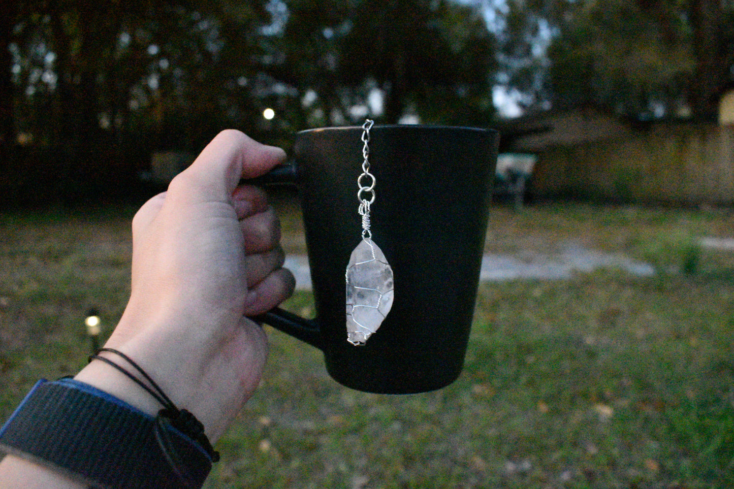 Clear Quartz Tea Infuser