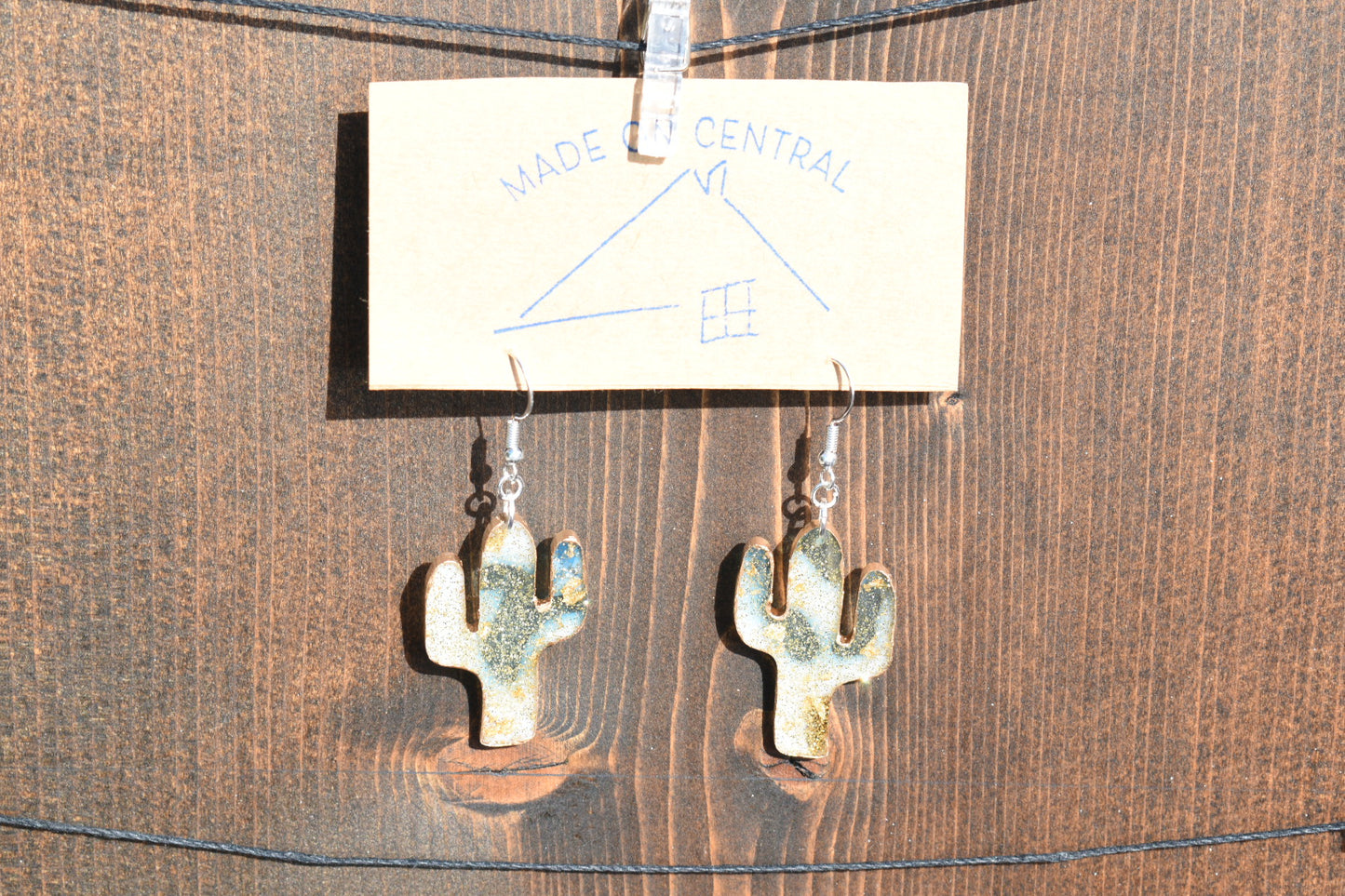 Coastal Cactus Earrings